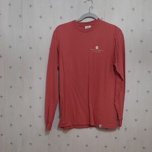 Red Long Sleeve Women's Shirt
